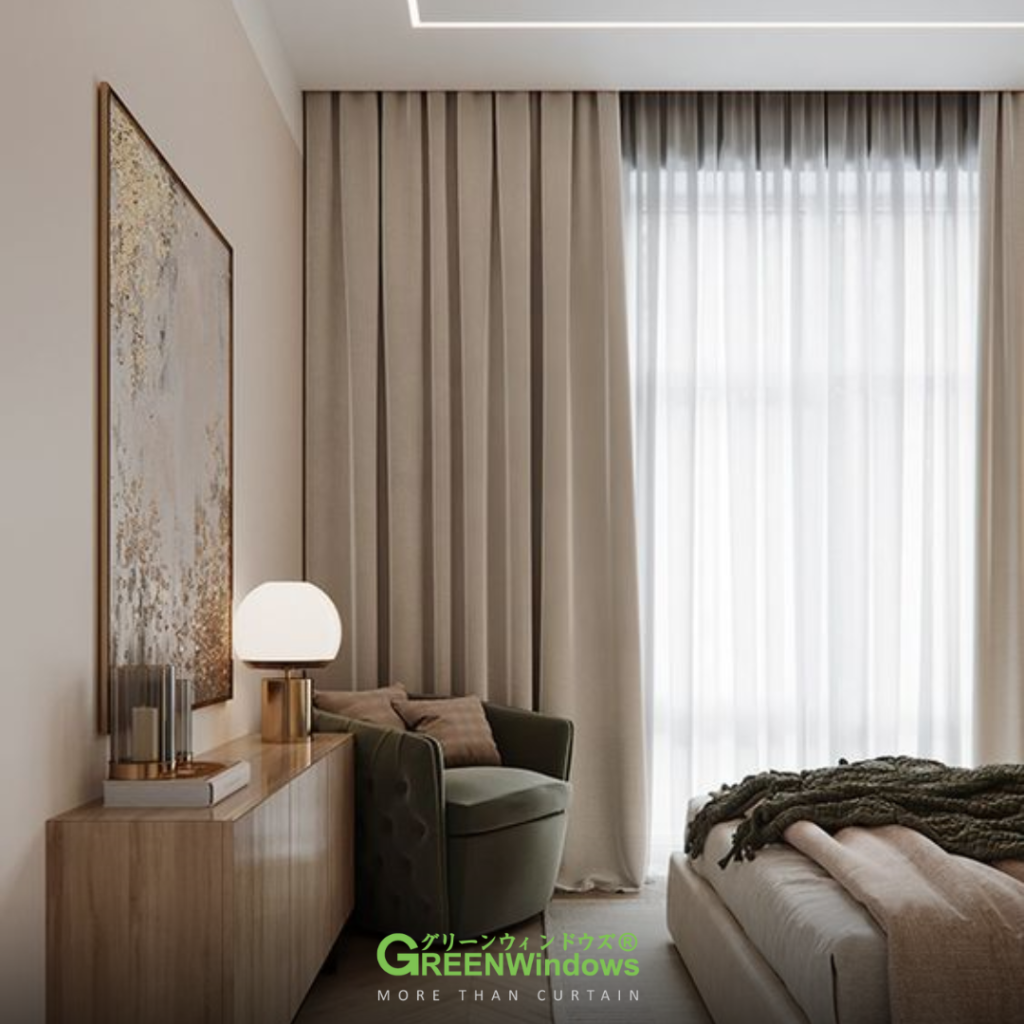 motorized curtain by GREENWindows